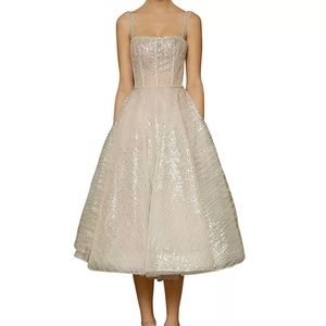Mademoiselle Bridal Midi Dress